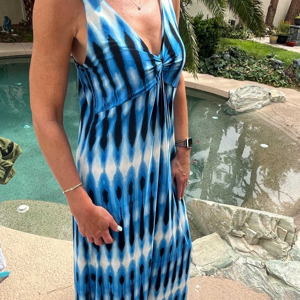 Summer long comfy tie dye dress